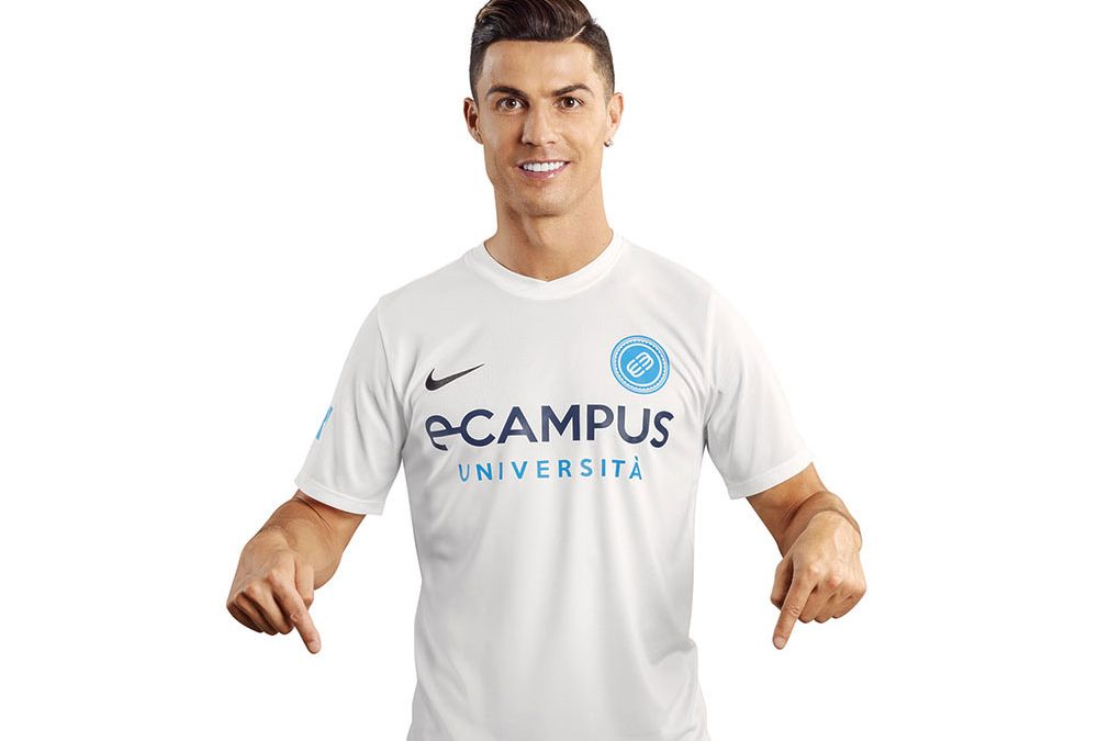 Cristiano Ronaldo, the new face of eCampus University