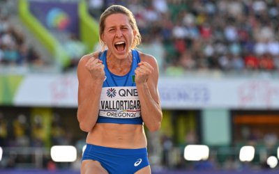 Mondiali di atletica, Elena Vallortigara vince bronzo nel salto in alto