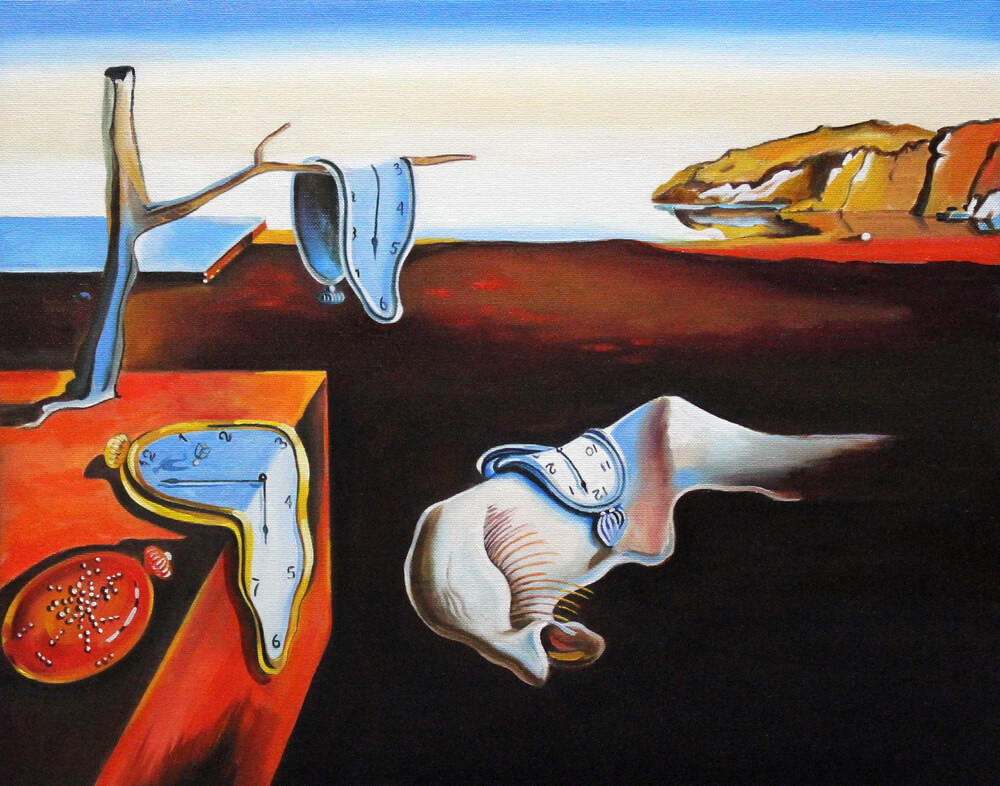 la persistenza della memoria, opera di salvador Dalí