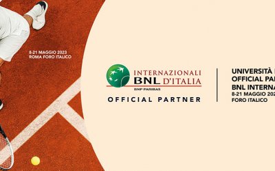 L’Università eCampus è Official Partner degli Internazionali BNL d’Italia 2023