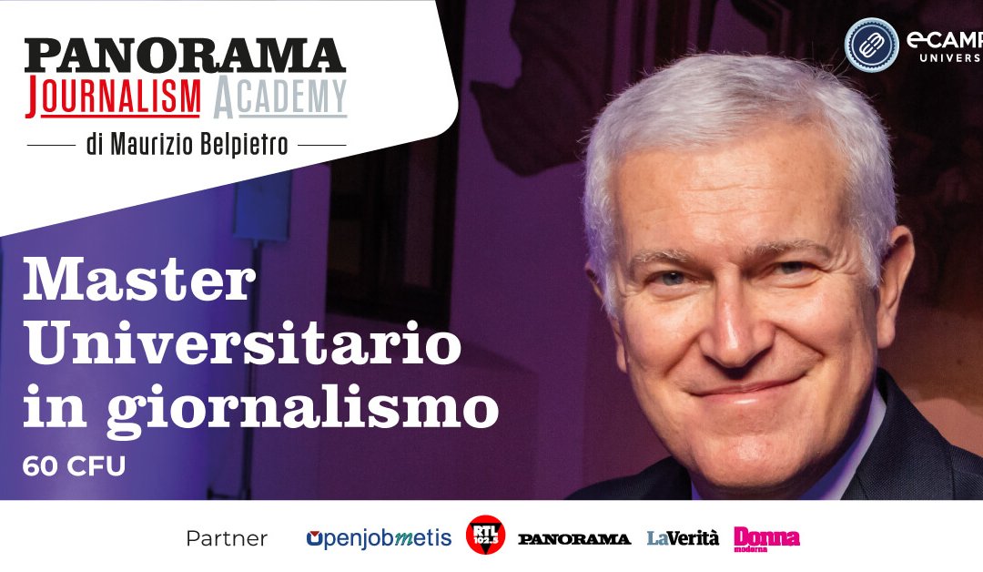 Master in Giornalismo, Massimo de Manzoni spiega la collaborazione tra Università eCampus, Panorama, RTL 102.5, La Verità, Donna Moderna e Openjobmetis