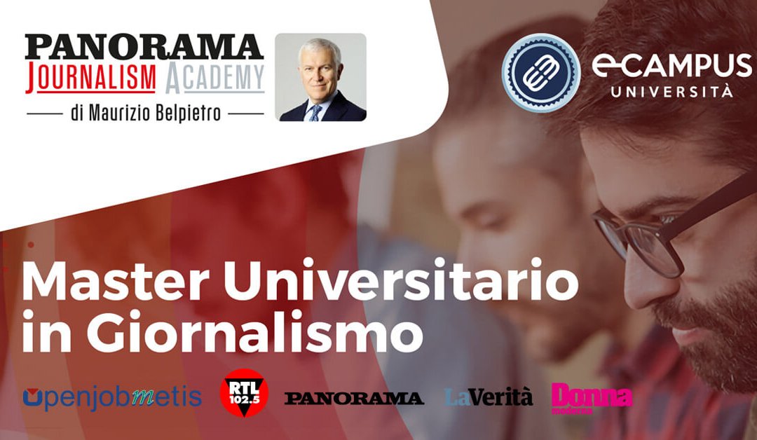 Nasce il nuovo Master in Giornalismo di Panorama Academy in collaborazione con l’Università eCampus
