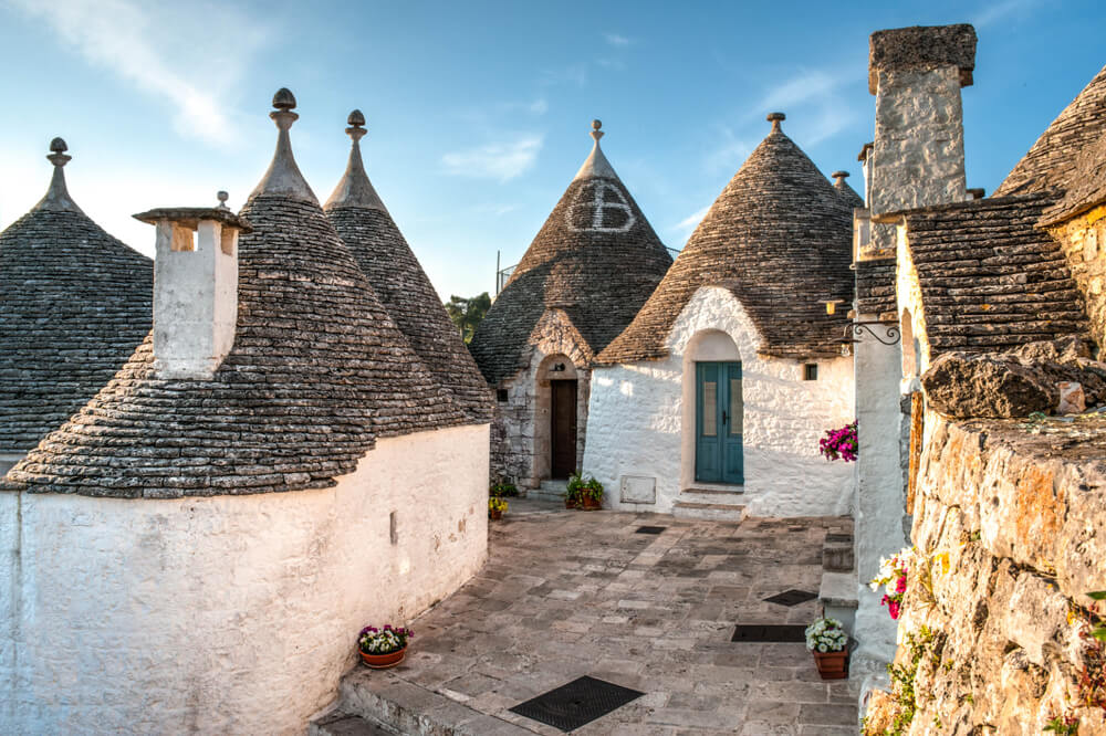 trulli di Alberobello, in Puglia