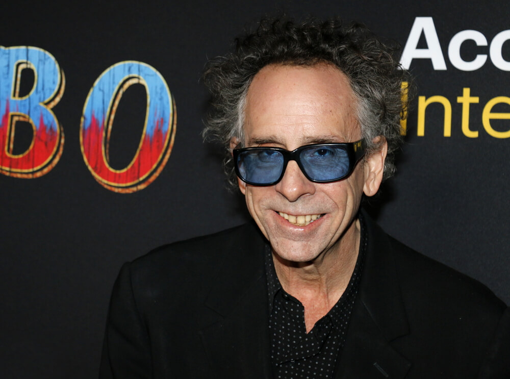 Tim Burton sul red carpet di Dumbo