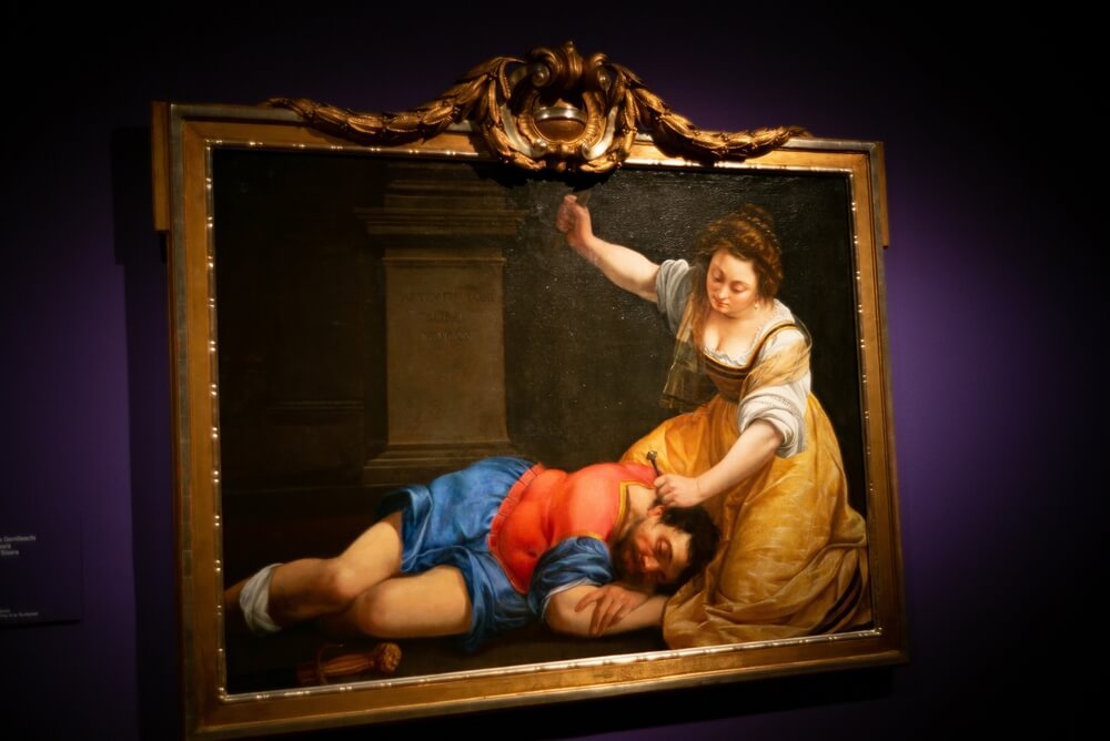 opera di artemisia gentileschi una delle protagoniste della mostra roma pittrice