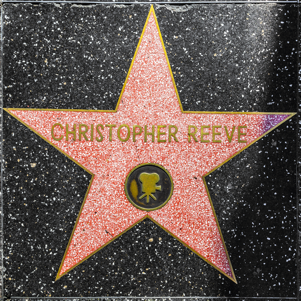 stella sulla walk of fame di los angeles di Christopher Reeve