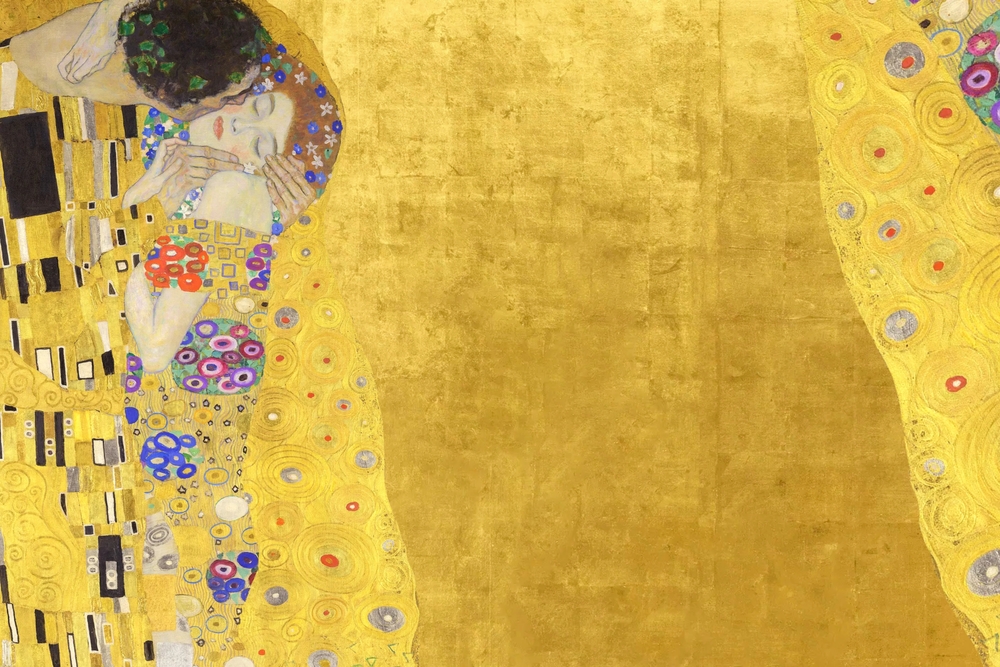 il bacio di Gustav Klimt