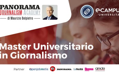 Panorama Academy, ancora pochi giorni per iscriversi alla 2^ edizione del Master in Giornalismo