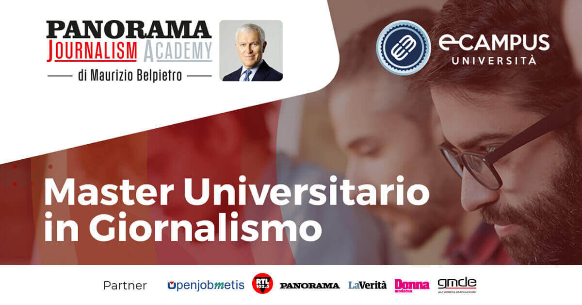 panorama academy master in giornalismo seconda edizione