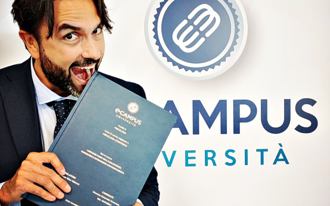 Neolaureato in psicologia strategica, Enzo Governale racconta della sua esperienza a eCampus: “Consiglierei la vostra Università”