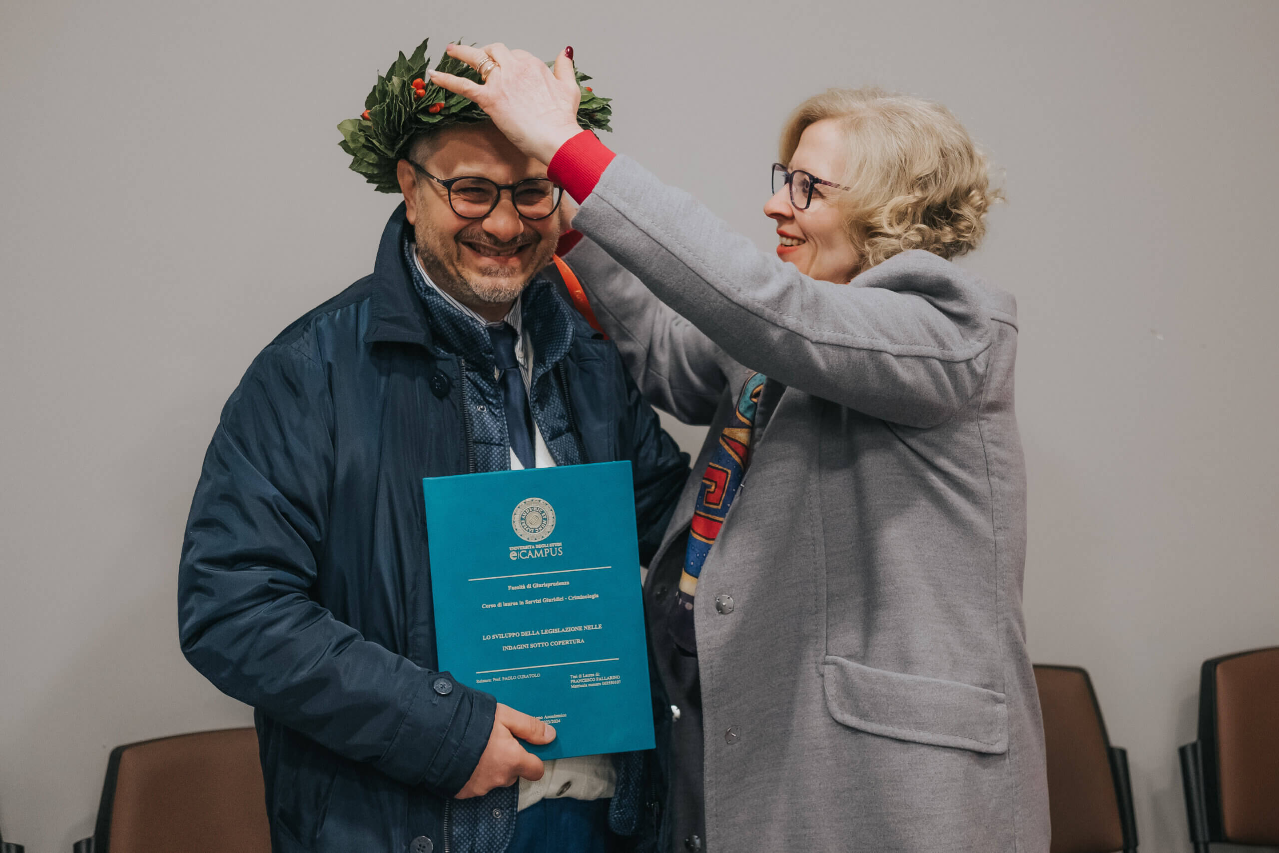 Francesco Fallarino laureato eCampus in Criminologia