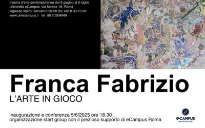 FRANCA FABRIZIO: L’ARTE IN GIOCO