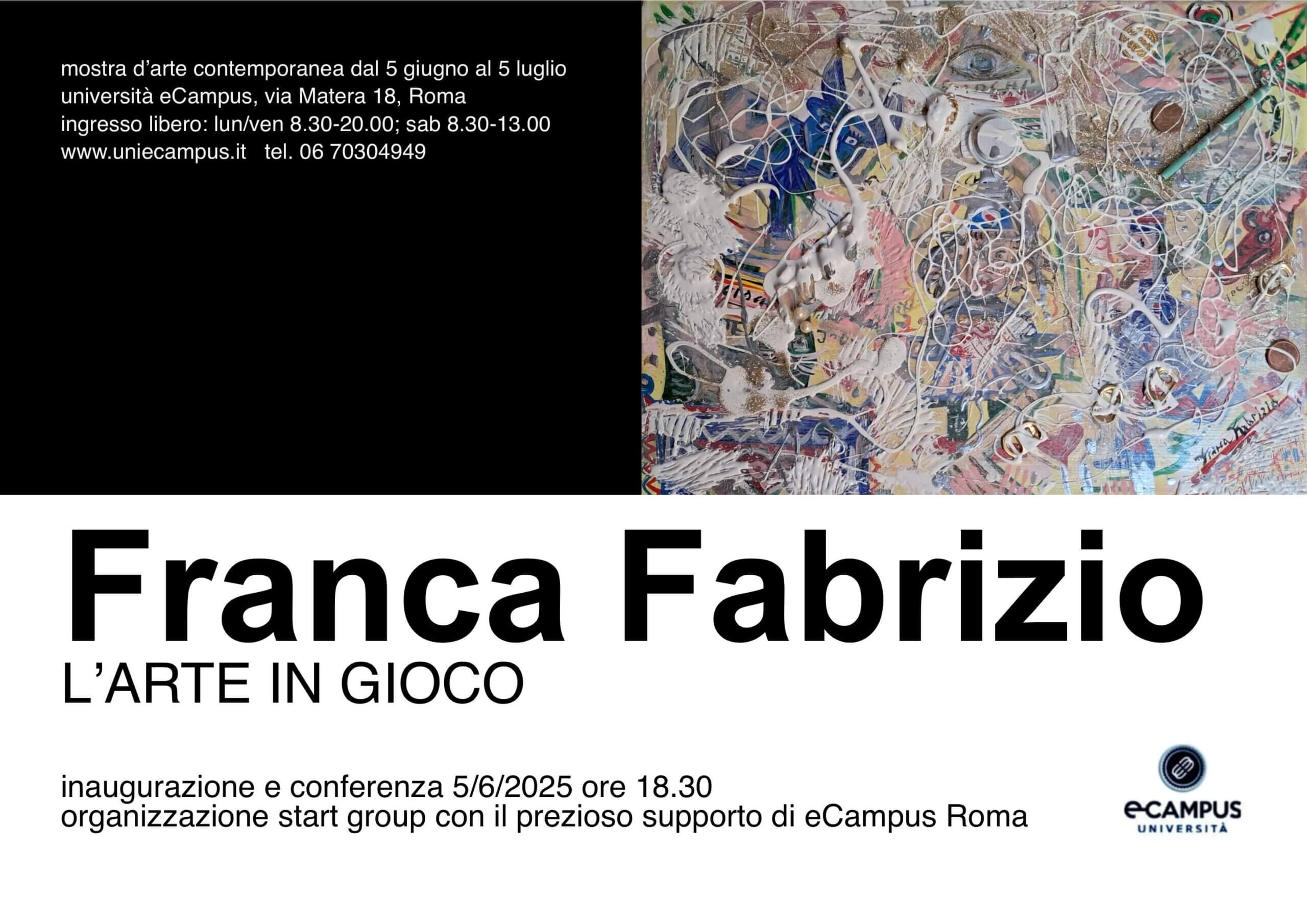 franca fabrizio mostra roma ecampus