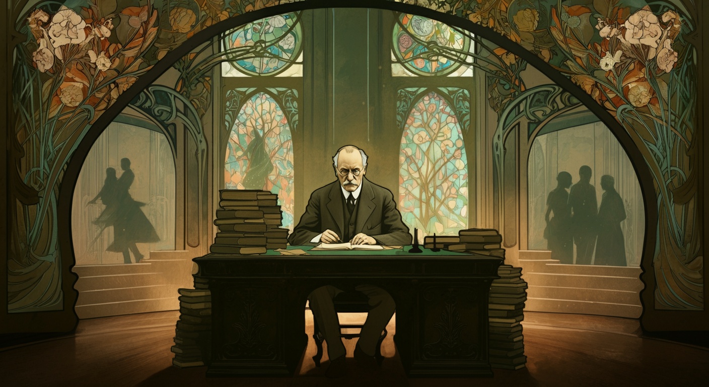 carl gustav jung alla scrivania