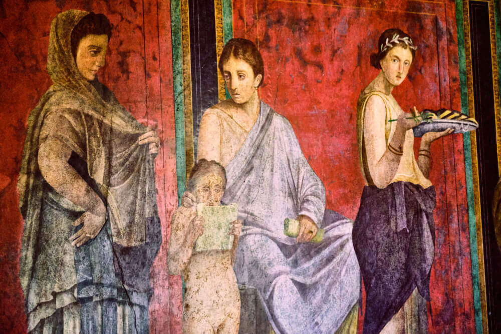 affresco dieta pompei