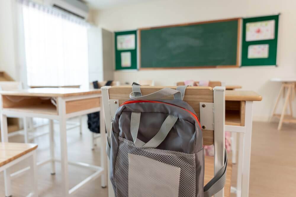 classe vuota scuola superiore dove entrerà in vigore riforma voto in condotta