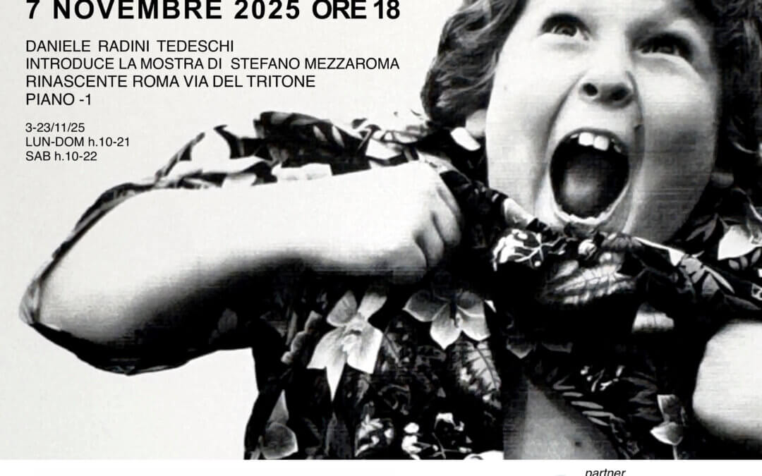 Rinascente Roma via del Tritone ospita “Non esiste domani”, Daniele Radini Tedeschi introduce la mostra di Stefano Mezzaroma