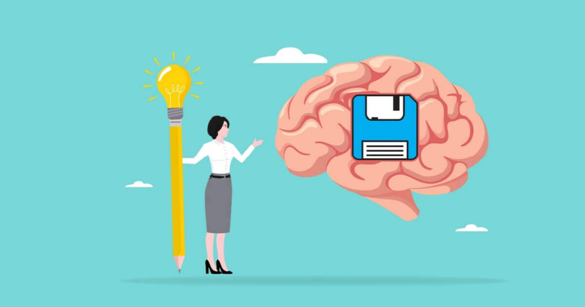 concetto di memoria visiva