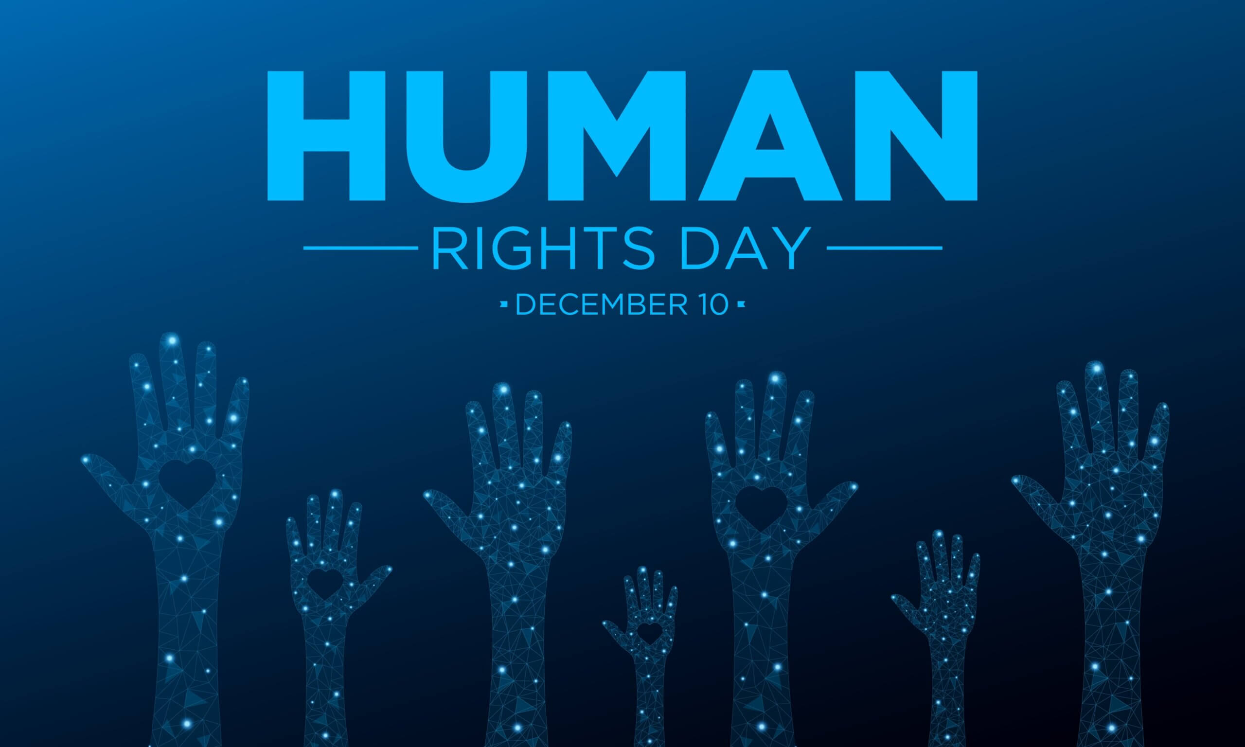 Logo giornata mondiale dei diritti umani