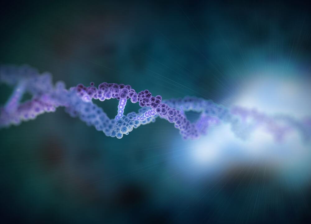 Immagine astratta del DNA