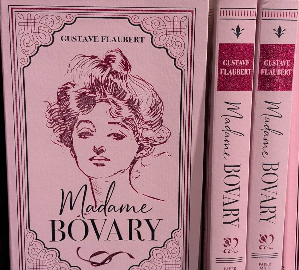 copertina del libro madame bovary di gustave flaubert