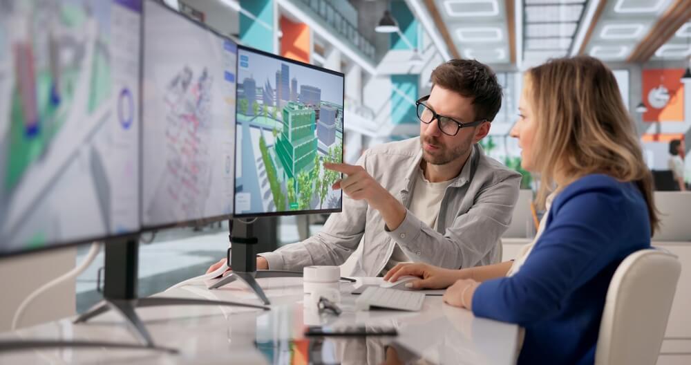 BIM Specialist lavorano alla progettazione urbana