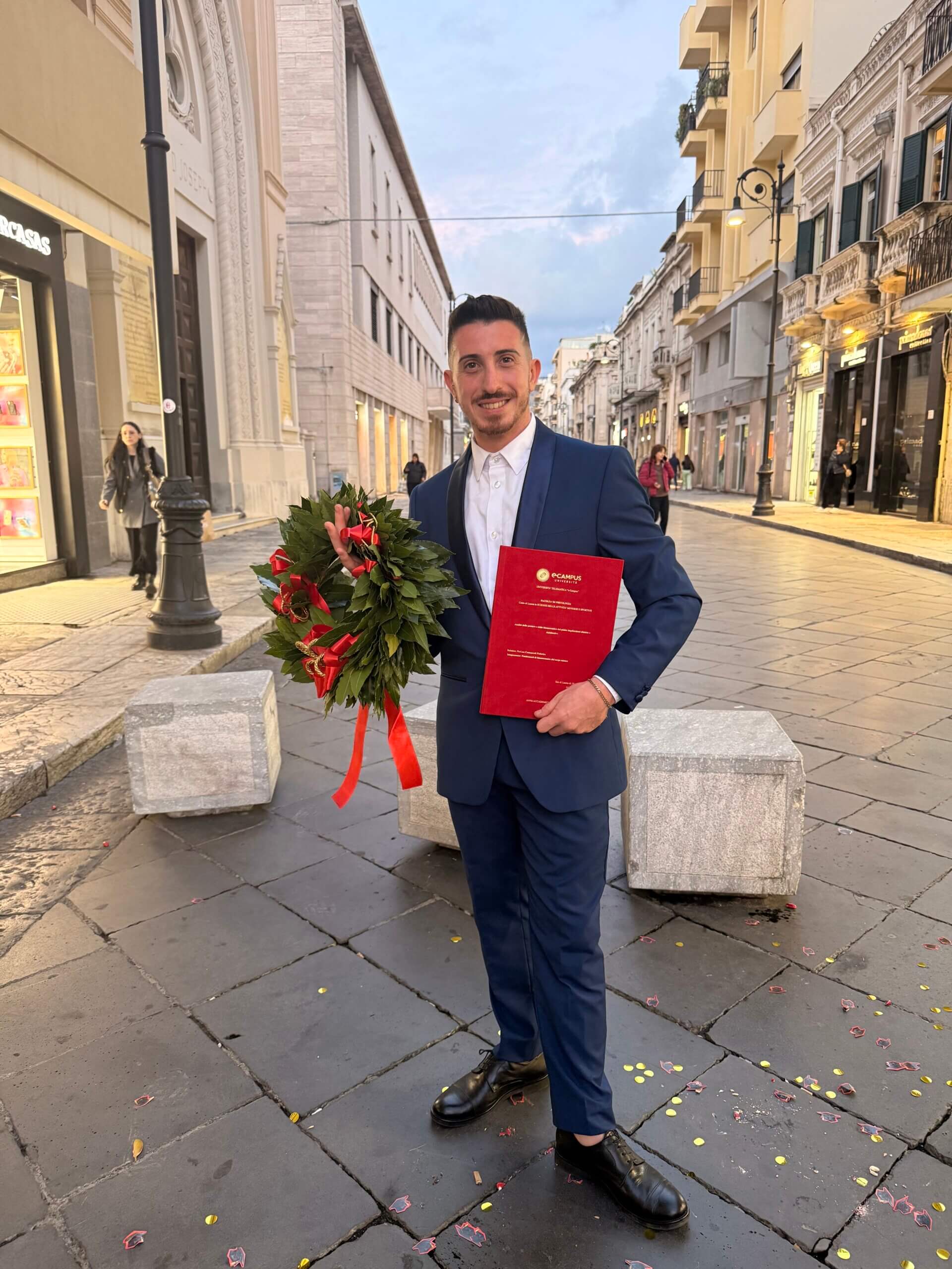 Vincenzo Praino laureato ecampus
