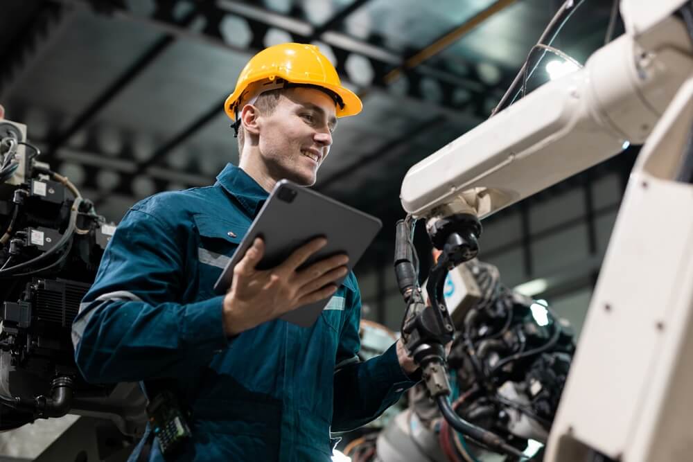 Ingegnere informatico a lavoro