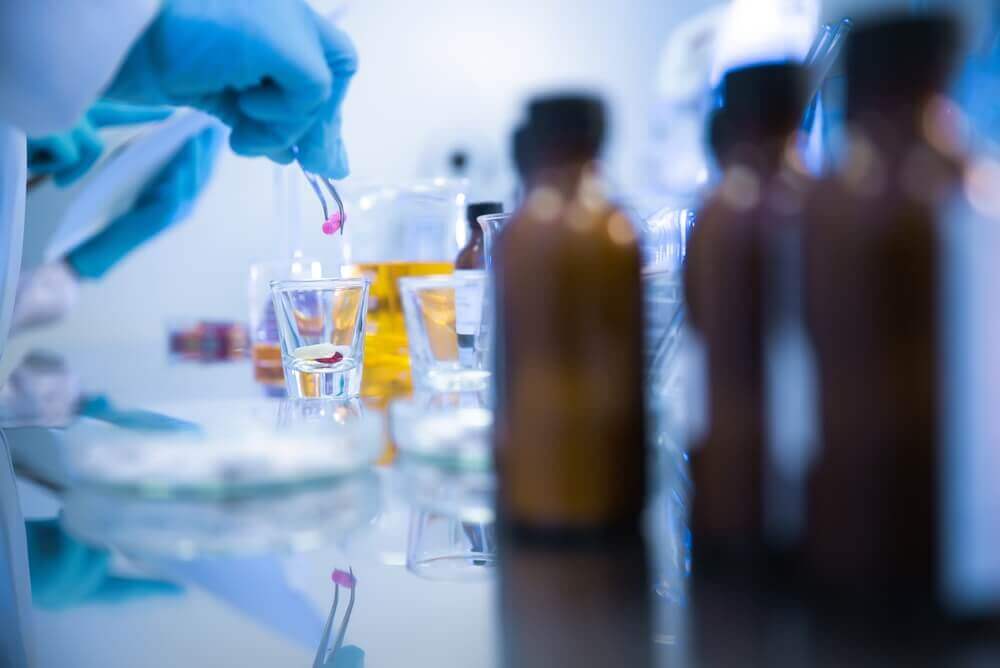 shutterstock_2758895133 biotecnologo al lavoro in laboratorio per rappresentare quanto guadagna biotecnologo industriale